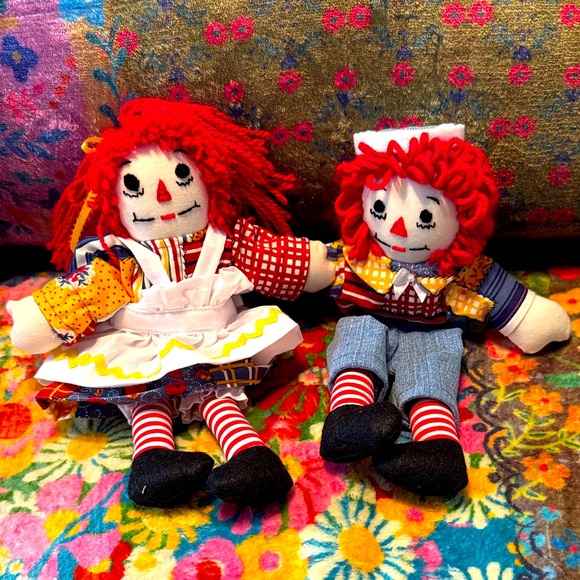 Raggedy Ann and Andy Dolls - Picture 1 of 4
